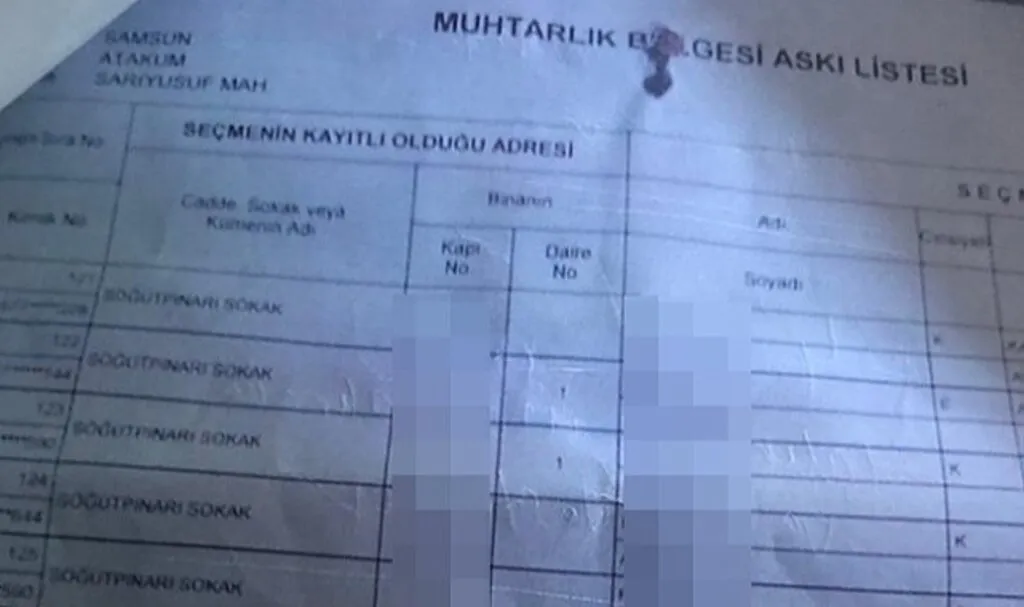 Atakum'da 9 Haneli Köyde 125 Seçmen!