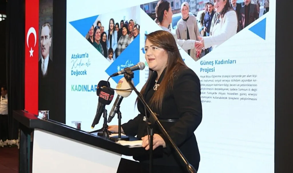 AK Partili Özlem Maraş Projelerini Tanıttı: Atakum'a Doping Olacak