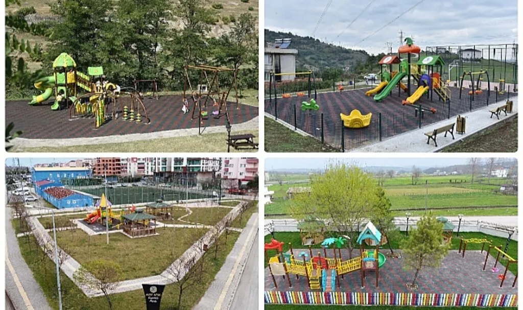 Tekkeköy'e 10 Yılda 61 Park ve Yeşil Alan 