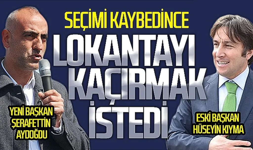 Yakakent'te İlginç Olay! Seçimi Kaybedince Lokantayı Kaçırmak İstedi