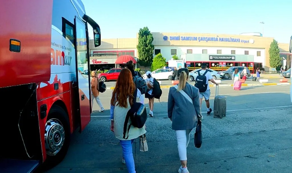SAMAIR'den Alaçam, Yakakent ve Terme'ye Sefer