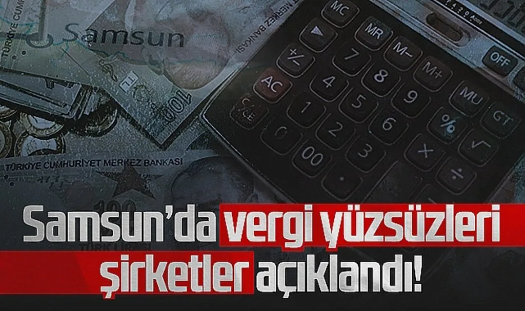Samsun'un Büyükleri Vergi Ödemiyor