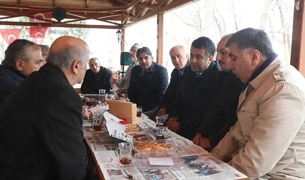 Kökçüoğlu Sakinleri Başkan Halit Doğan'ı Misafir Etti