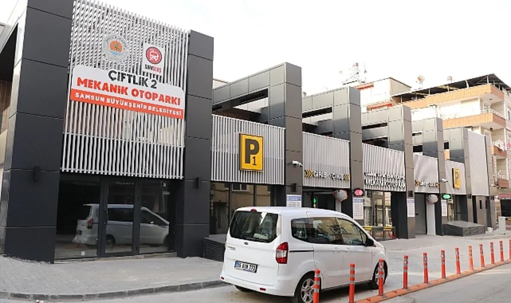 Samsun'da 391 Araçlık Otopark