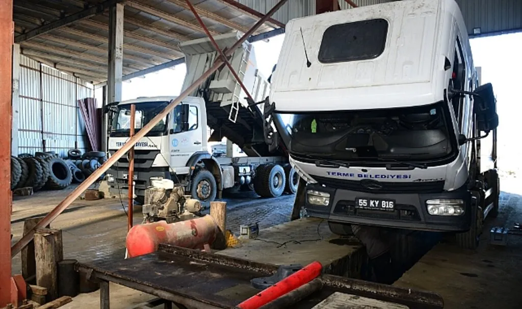 Terme'de İşin Ustası Atölyede Belediye Tasarrufta