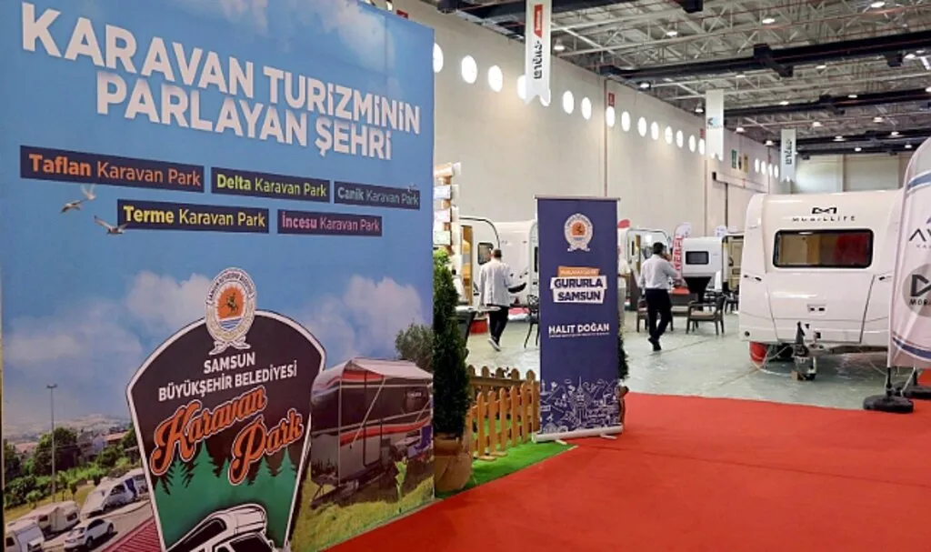 Samsun'da Karavan Park Kültürü Artıyor