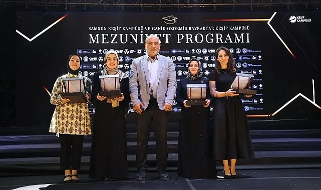 Canik Keşif Kampüsü Öğrencileri Mezun Oldu