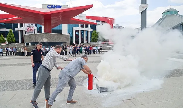 Canik Personeline Acil Durum Eğitimi