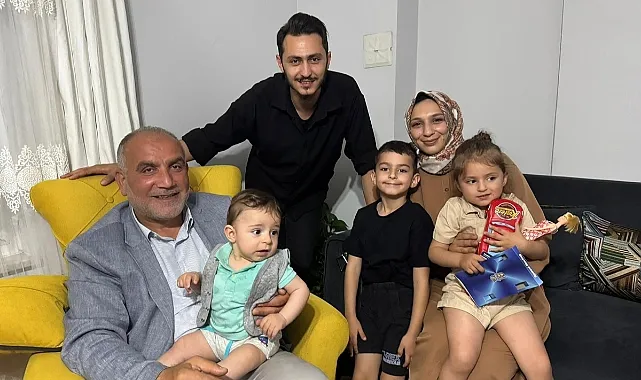 Canik'te Çocuk Sahibi Aileye 5 Bin TL Destek 