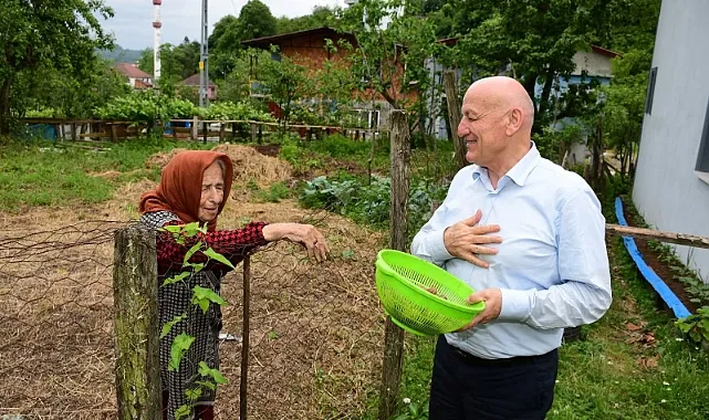 Terme'de Duygu Dolu Buluşma