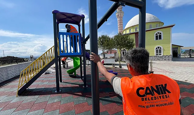 Canik'te Her Mahalle Parkına Kavuşuyor
