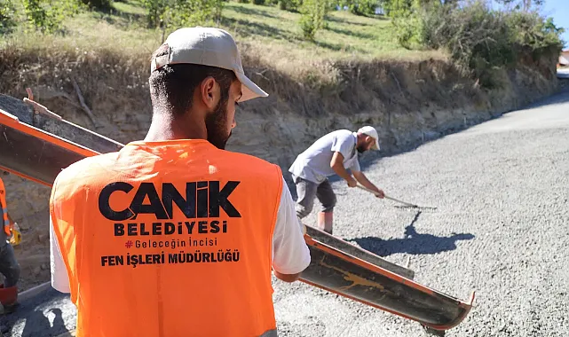 Canik Kırsalına Güçlü Ulaşım Ağı