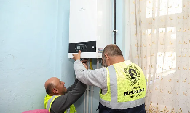 Samsun'da 461 Konuta Doğalgaz Dönüşüm Desteği