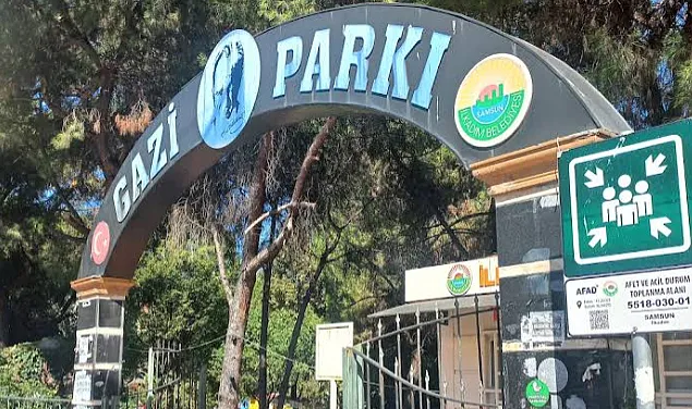 İlkadım Gazi Park Yenileniyor