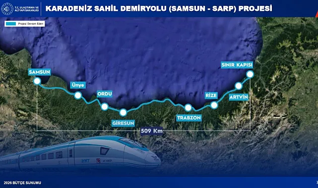 Ulaştırma Bakanlığı Bütçesine Samsun Damga Vurdu