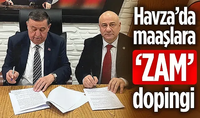 Havza Belediyesi Personeline Ramazan Öncesi Maaş Zammı Müjdesi