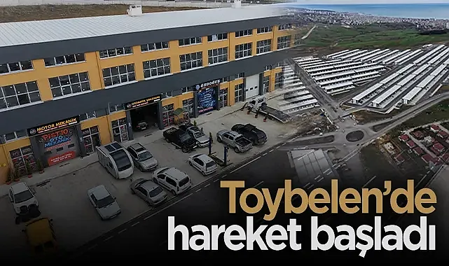 Samsun Toybelen Sanayi Sitesi'nde Taşınma Süreci Ve Ticari Hareketlilik Başladı