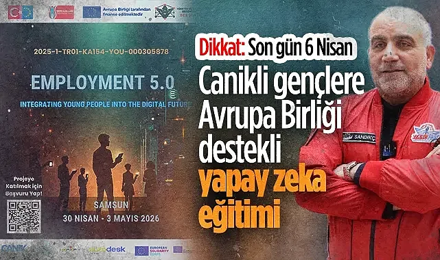 Canik Belediyesi'nden Avrupa Birliği Destekli Yapay Zekâ Eğitimi