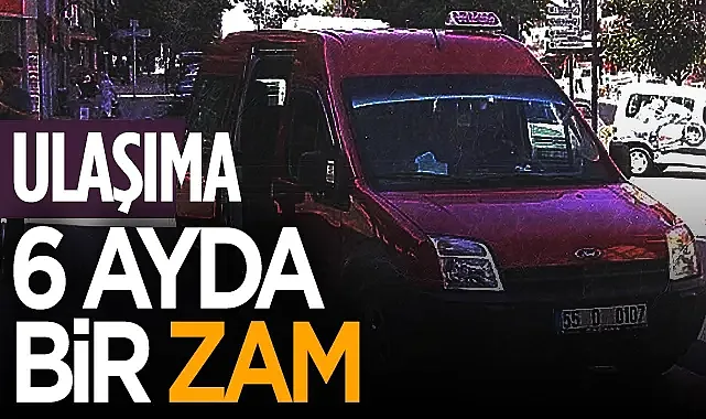 Samsun'da Ulaşıma Dev Zam: Dolmuş, Otobüs Ve Tramvay Ücretleri Katlandı