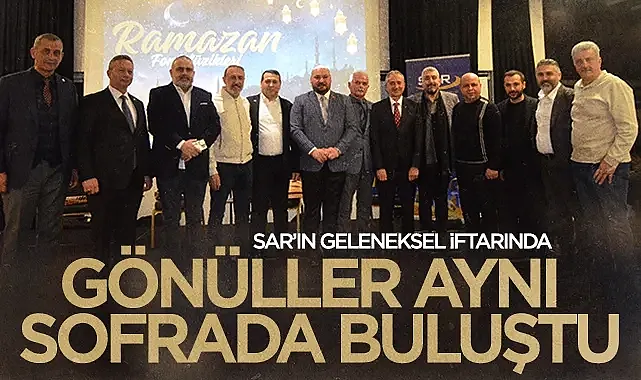 Sar?ın Geleneksel İftarında Gönüller Aynı Sofrada Buluştu