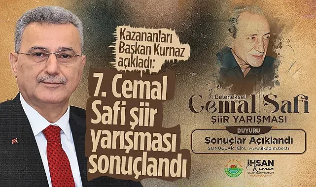 İlkadım?da Şiir Şöleni: 7. Cemal Safi Şiir Yarışması Sonuçlandı