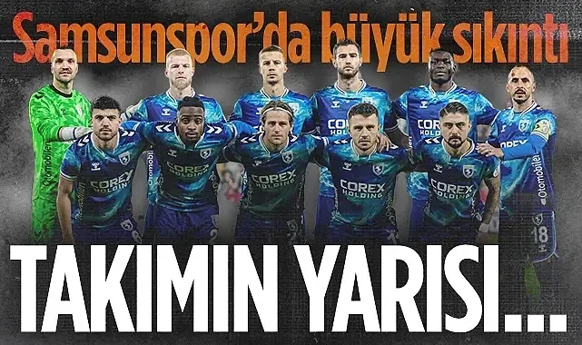 Samsunspor'da Konyaspor Maçı Öncesi Kart Alarmı: 7 İsim Sınırda