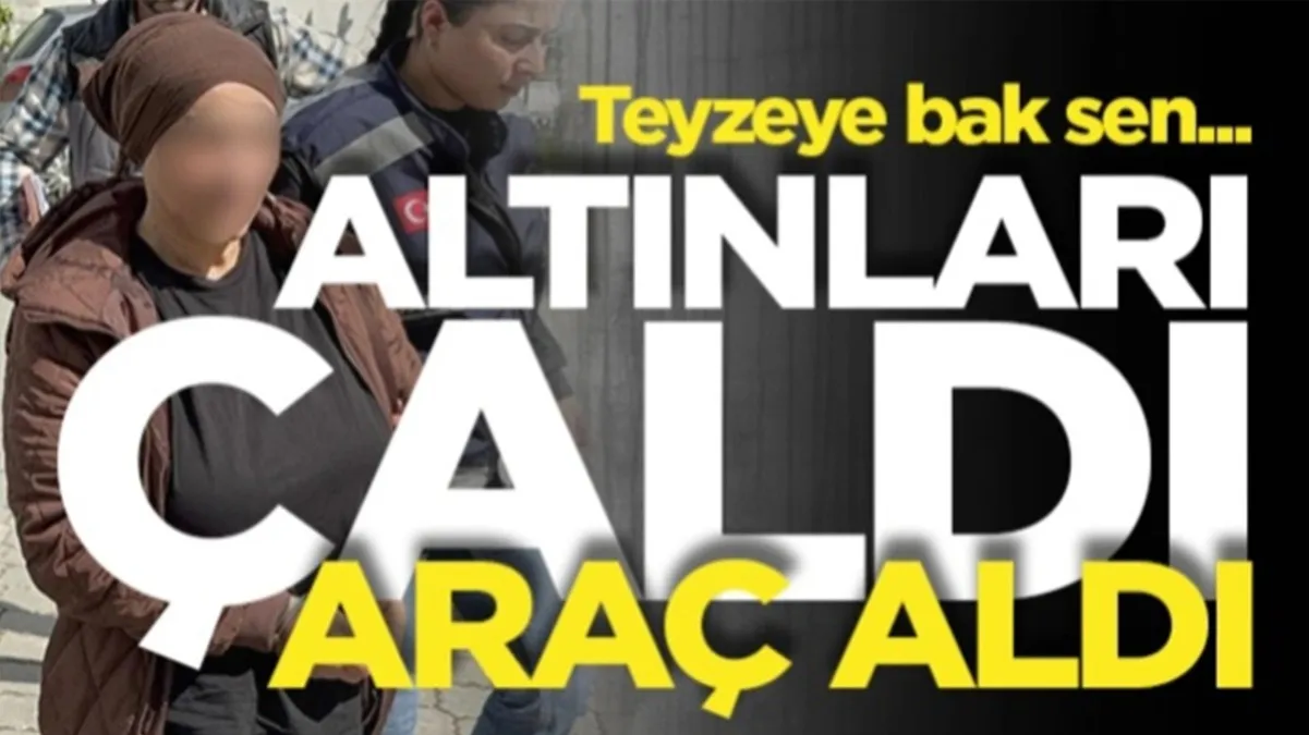 Samsun'da akraba hırsızlığı: Yeğeninin altınlarını çaldı