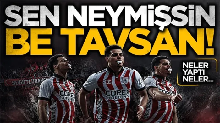 Elayis Tavsan dün oynanan Göztepe karşılaşmasında izleyenleri adeta mest etti