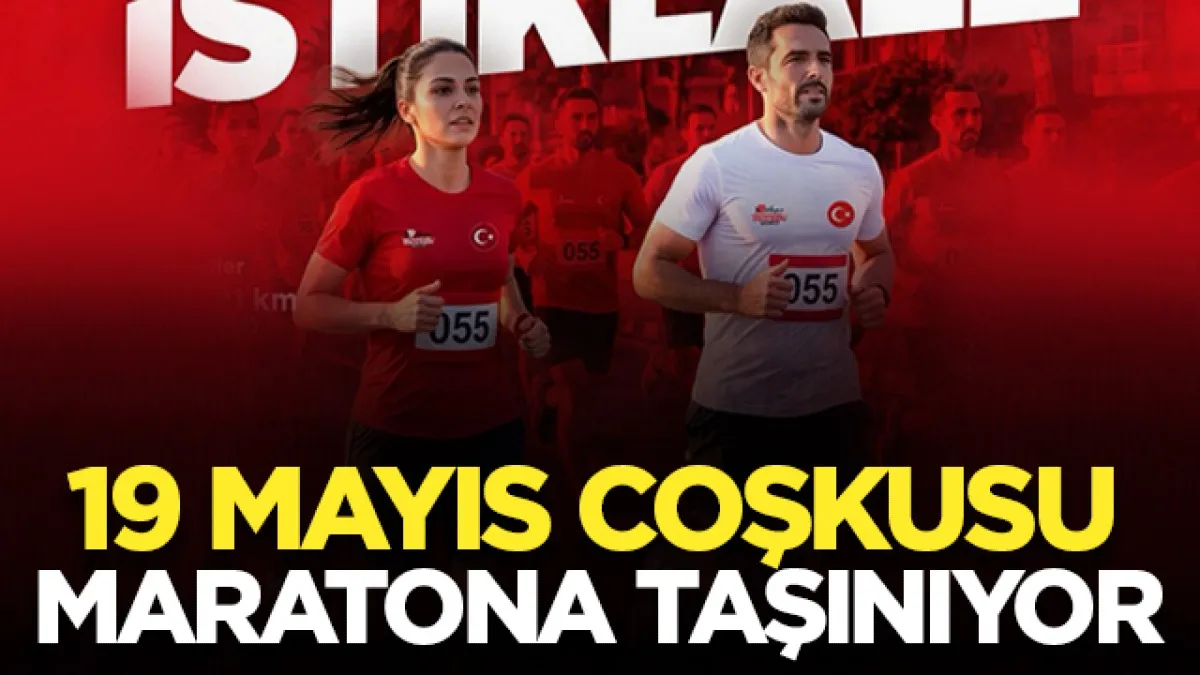 Samsun'da 19 Mayıs coşkusu maratona taşınıyor