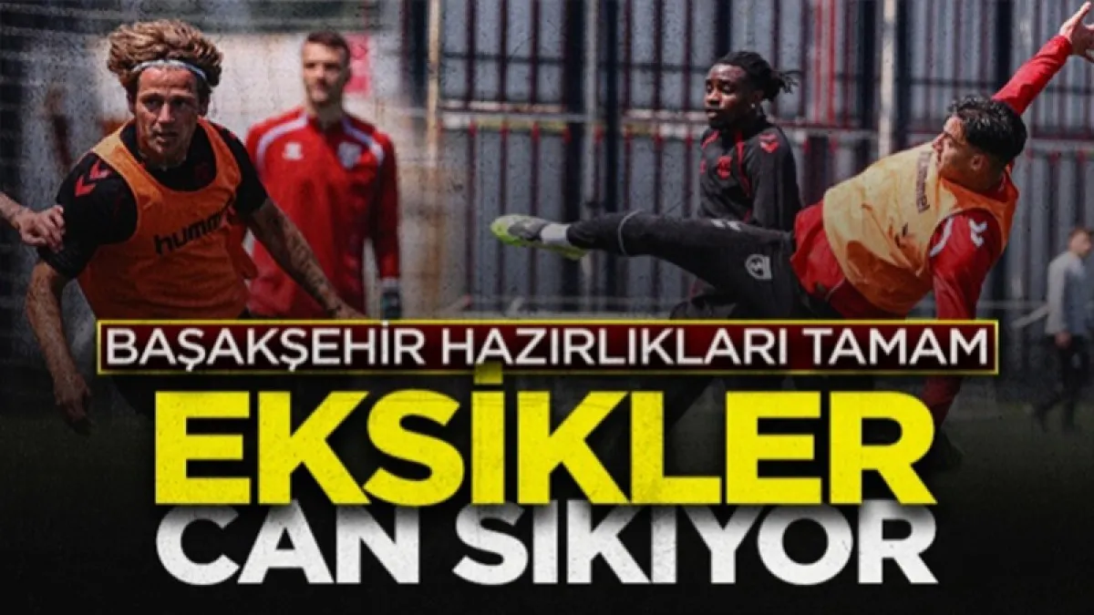 Samsunspor, RAMS Başakşehir maçı hazırlıklarını tamamladı