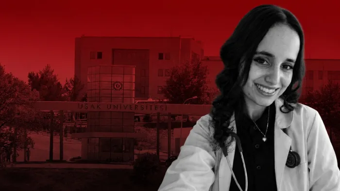 Tıp Fakültesi 4. sınıf öğrencisi Zeliha Akkoyun'dan kötü haber
